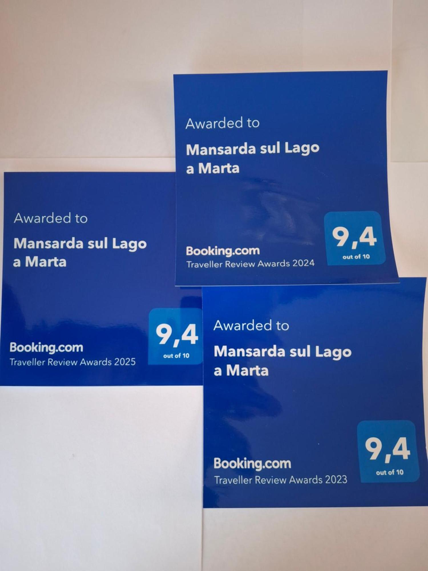 Mansarda Sul Lago A Marta Exterior foto